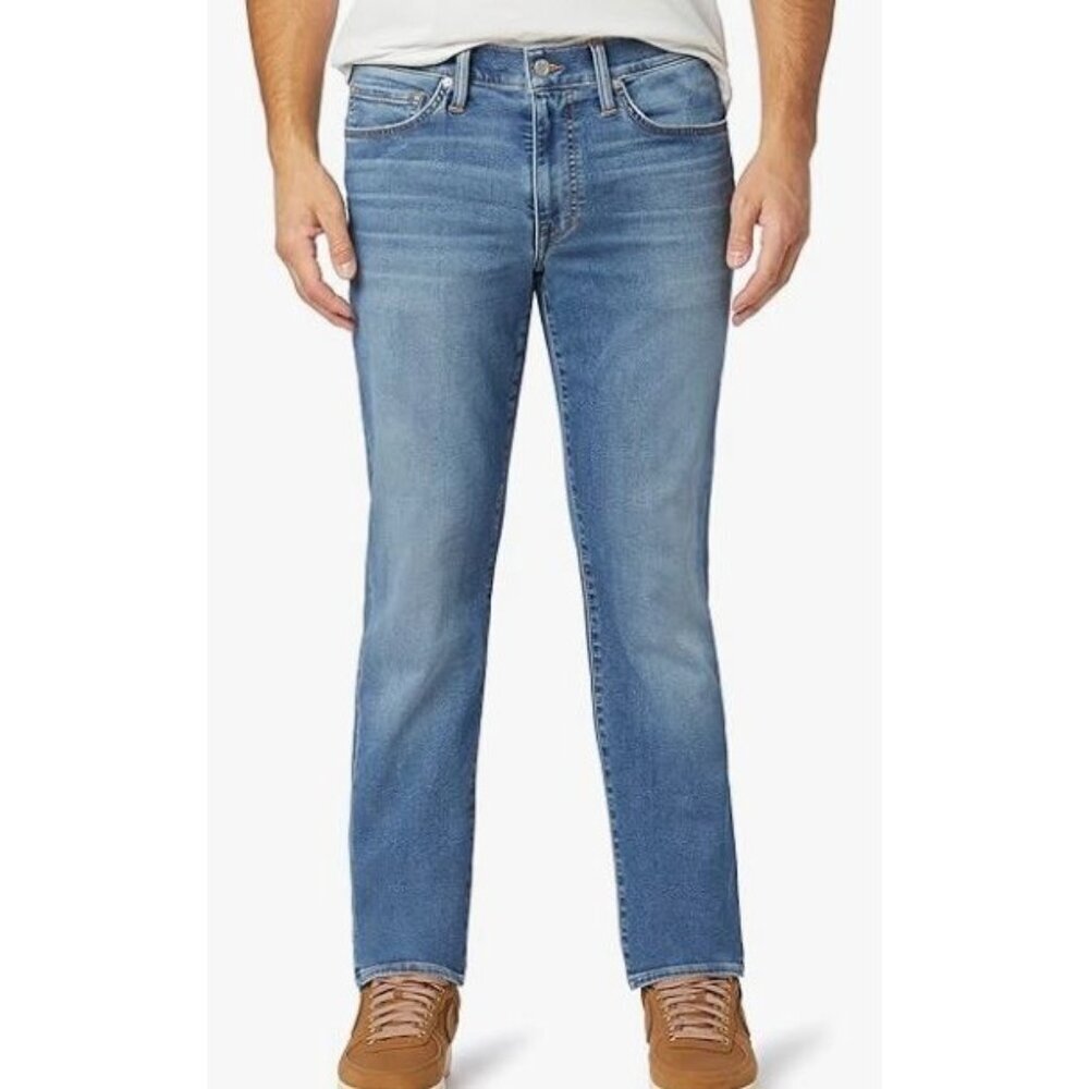 Joe's Jeans Brixton Men's Jeans Straight Narrow Leg Denim Blue Izel Size 34 NEW